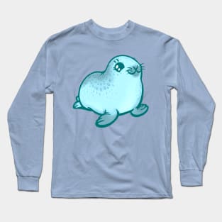Glacier Ice Baby Ringed Seal the Animal Long Sleeve T-Shirt